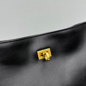 Balenciaga Bel Air Small Hobo Bag Black